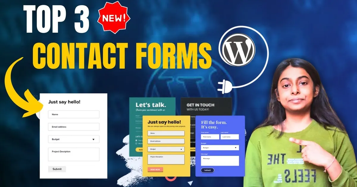 Top 3  WordPress Plugins for Creating Contact Forms in 2025 (TESTED)
