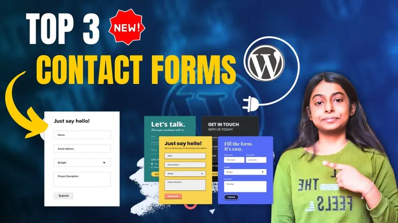 Top 3  WordPress Plugins for Creating Contact Forms in 2025 (TESTED)